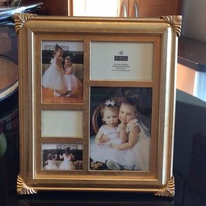 Burnes Of Boston Gold Collage Picture Frame New